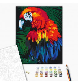 Quadro fai da te - Parrot