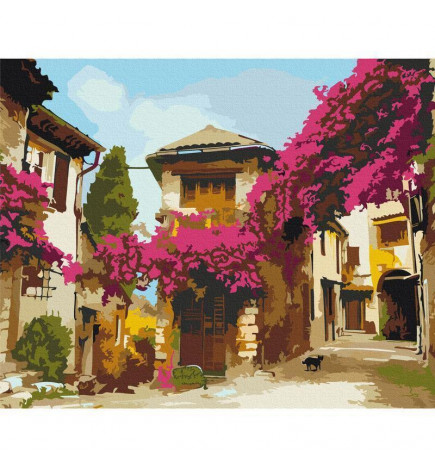 Quadro fai da te - Mediterranean Town