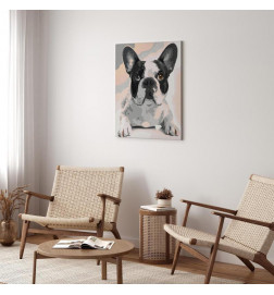 Platno za samostojno slikanje - French Bulldog