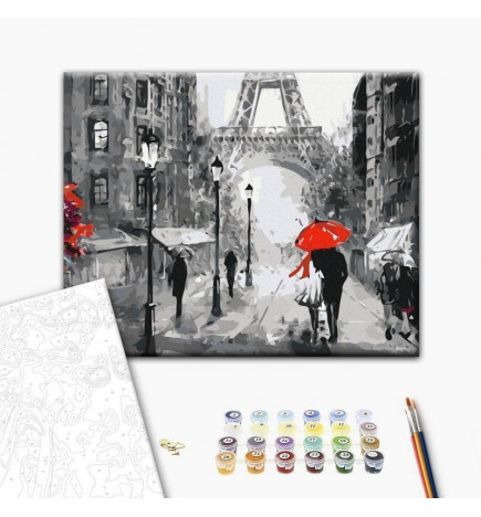 Platno za samostojno slikanje - From Paris With Love