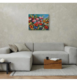 Set de pictură pe numere - Colourful Meadow Flowers