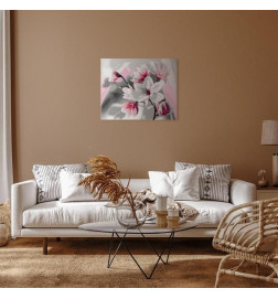 Paint By Numbers Kit - Magnolia (Grey Background)