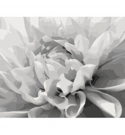 Tee ise maal - Black & White Flower