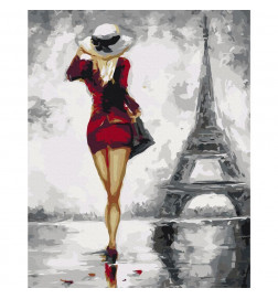 Peinture par numéros - Parisian Girl