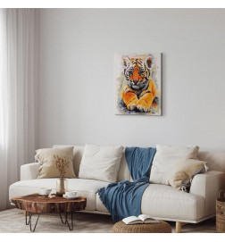 Quadro fai da te - Baby Tiger