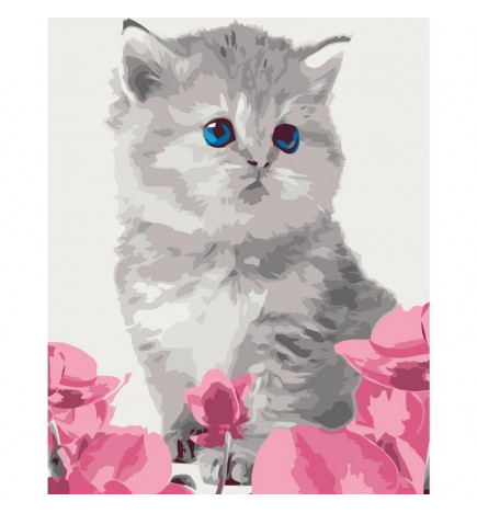 Malen nach Zahlen - Kitty Cat
