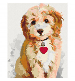 Quadro fai da te - Dog (Puppy)