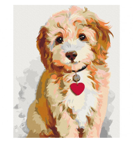Paint By Numbers Kit - Dog (Puppy)