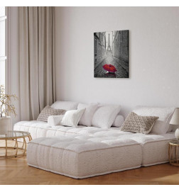 Tee ise maal - Paris (Red Umbrella)