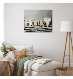 Cuadro para colorear - Home on the Branches