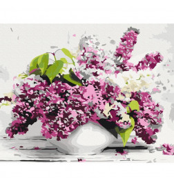 Quadro fai da te - Vase and Flowers