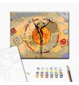 52,00 €Quadro pintado por você - African Dance