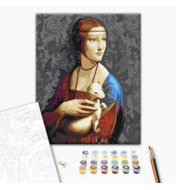 Cuadro para colorear - Famous Portrait