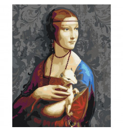 Cuadro para colorear - Famous Portrait
