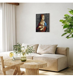 Platno za samostojno slikanje - Famous Portrait