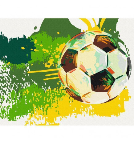 Cuadro para colorear - Football Emotions