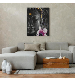 Quadro fai da te - Buddha and Flower
