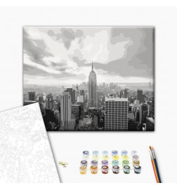 Quadro pintado por você - Grey New York