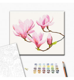 Paint By Numbers Kit - Floral Twig