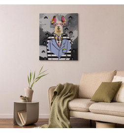 Peinture par numéros - Crazy Alpaca