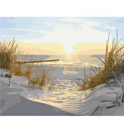 Platno za samostojno slikanje - On Dunes