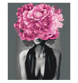 Paint By Numbers Kit - Noir Woman
