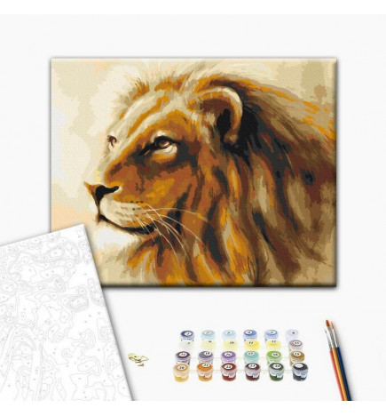 Tee ise maal - Lion King