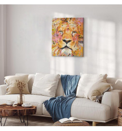 Tee ise maal - Watchful Lion
