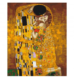 DIY kangas maalaus - Klimt: The Kiss