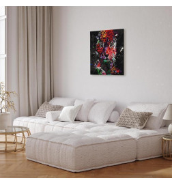 Quadro pintado por você - Spotted Leopard