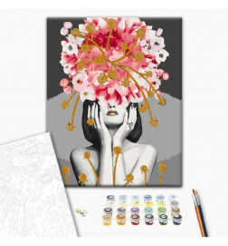 Cuadro para colorear - Sweet Nectar