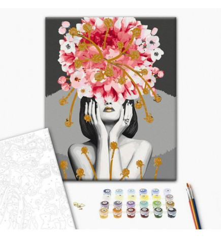 Cuadro para colorear - Sweet Nectar