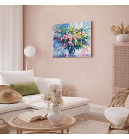 Quadro pintado por você - Colorful Bouquet