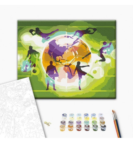 Paint By Numbers Kit - Champions