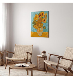Tapybos pagal skaičius rinkinys - Van Goghs Sunflowers