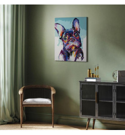 Paint By Numbers Kit - Bulldog Portrait