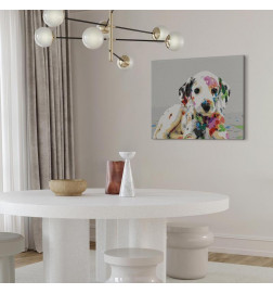Quadro fai da te - Colourful Puppy