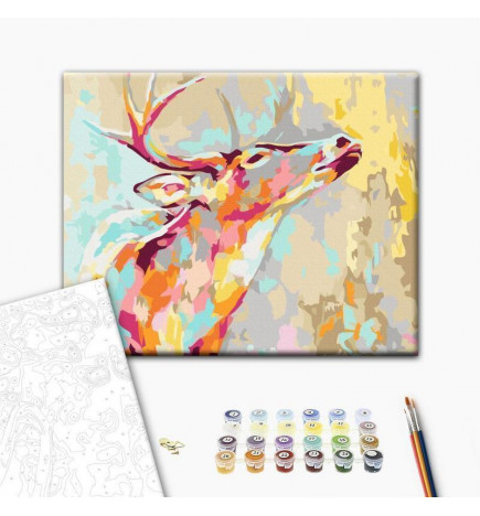 Peinture par numéros - Proud Deer