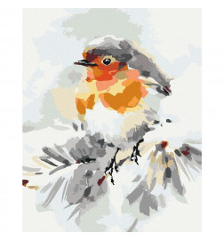 Tee ise maal - Bird on the Christmas Tree
