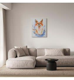 Platno za samostojno slikanje - Dreamy Fox