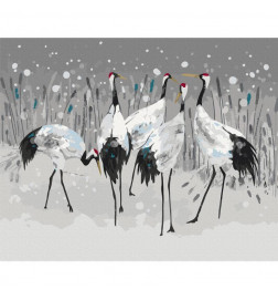 Tee ise maal - Stork Family