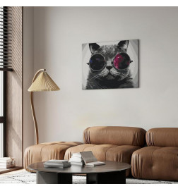 Paint By Numbers Kit - Cat With Glasses