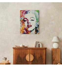 Peinture par numéros - Charming Marilyn