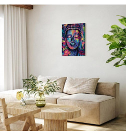 Doe-het-zelf op canvas schilderen - Buddhas Crazy Colors