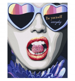 Peinture par numéros - Be Yourself Everyday