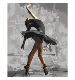 Malen nach Zahlen - Ballerina Pose