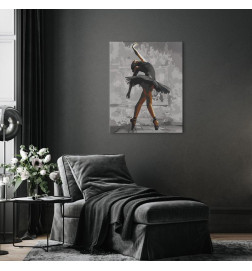 DIY kangas maalaus - Ballerina Pose