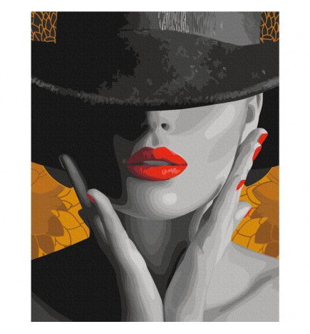 Platno za samostojno slikanje - Elegant Woman