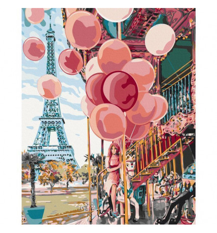 Tee ise maal - Paris Carousel