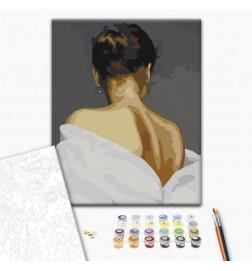 Paint By Numbers Kit - Womans Back
